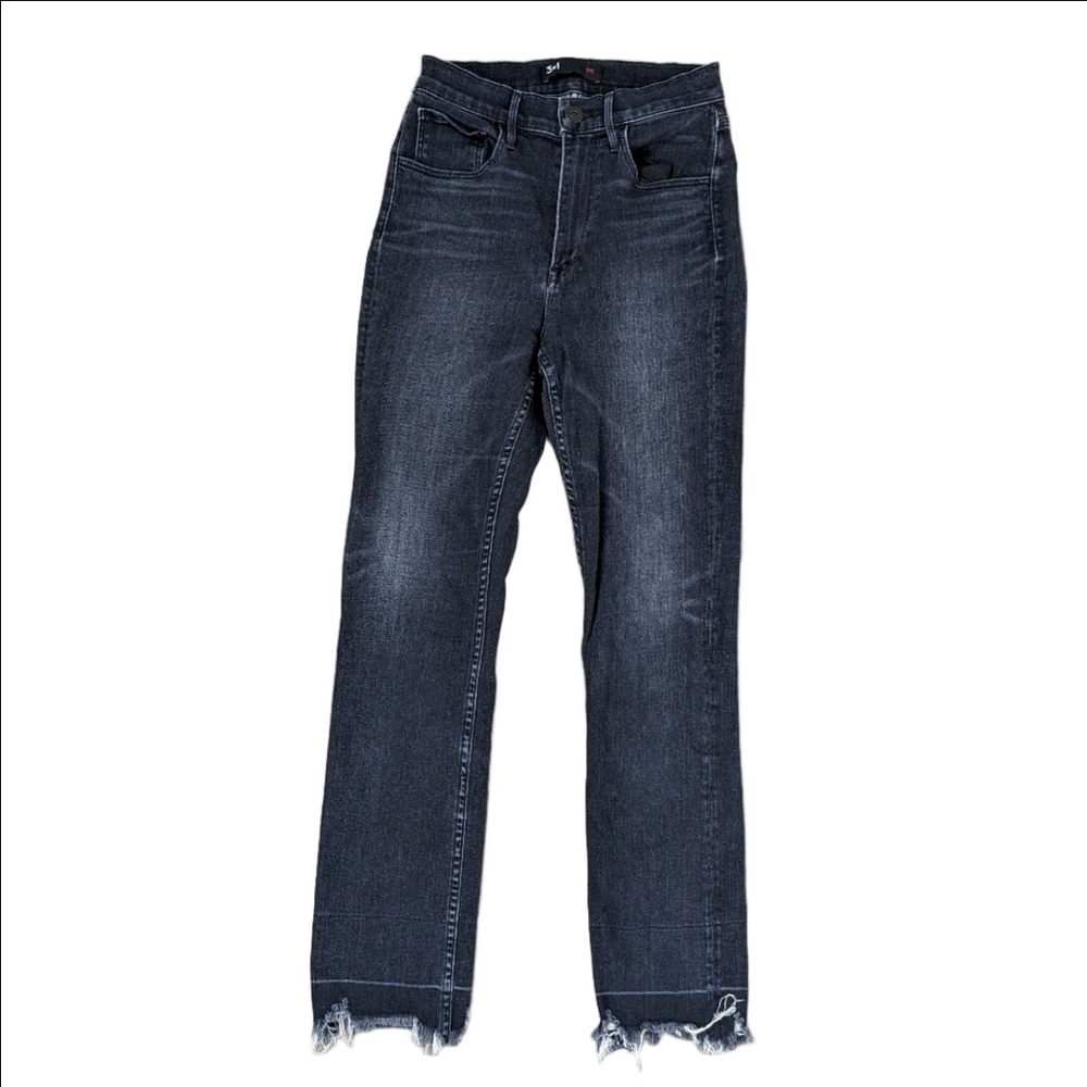 3x1 Shelter Straight Black Jeans